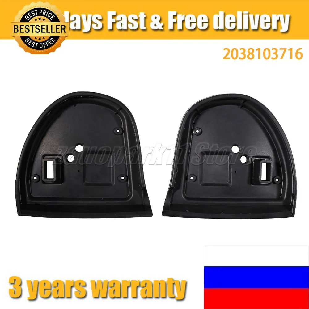 For Mercedes W211 W203 413131418 Door Rearview Mirror Base Gasket 2038103716 Car Rear View Mirror Gasket Rubber Seal Pads