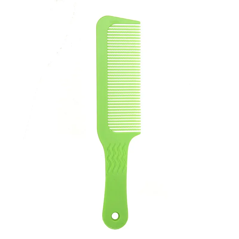 Professionelle Salon Barber Haar Clipper Zubehör Flach Kopf Cut Kamm Anti-statische Haar Styling Breite Zahn Männer Geschnitten Haar pinsel 1pc