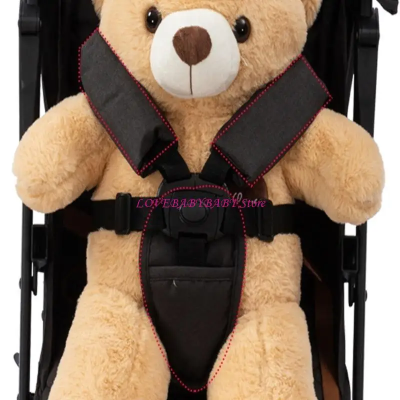 Copertina per spalle per passeggino set morbido e comodo pad essenziale per viaggiare 4xbc