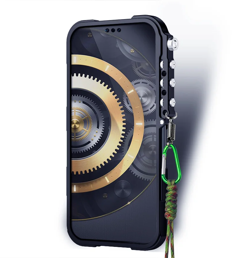 

Luxury Zimon Thor Heavy Duty Armor Metal Aluminum Phone Case For Huawei Mate 70 60 50 40 Mate30 RS Pro Plus Back Fundas Coques