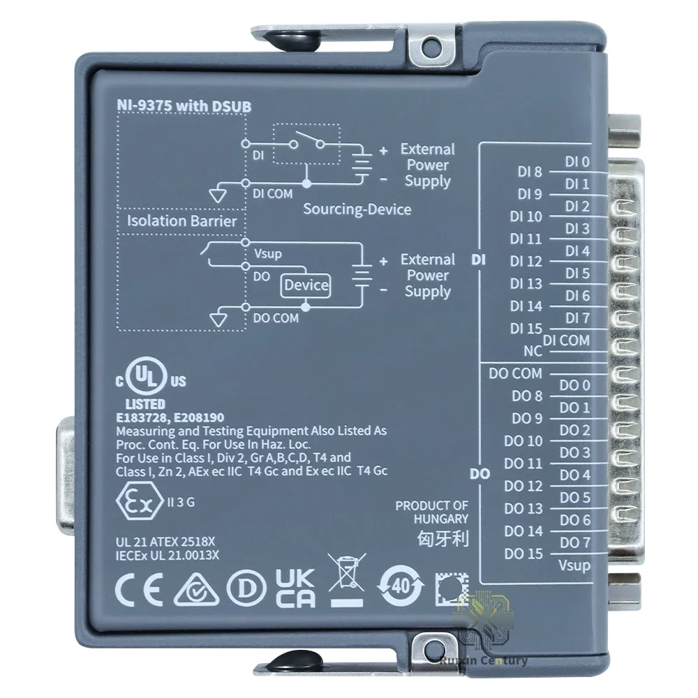 FOR NI 9375 32 Channel Sinking Input Sourcing Output C Series Digital IO Board 30V 7us Input 500us Output