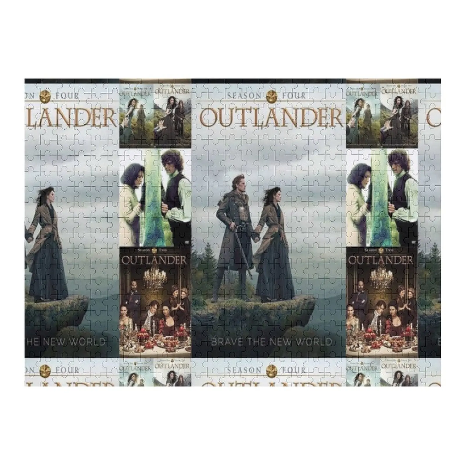 

outlander Jigsaw Puzzle Personalised Wooden Name Custom Gifts Puzzle