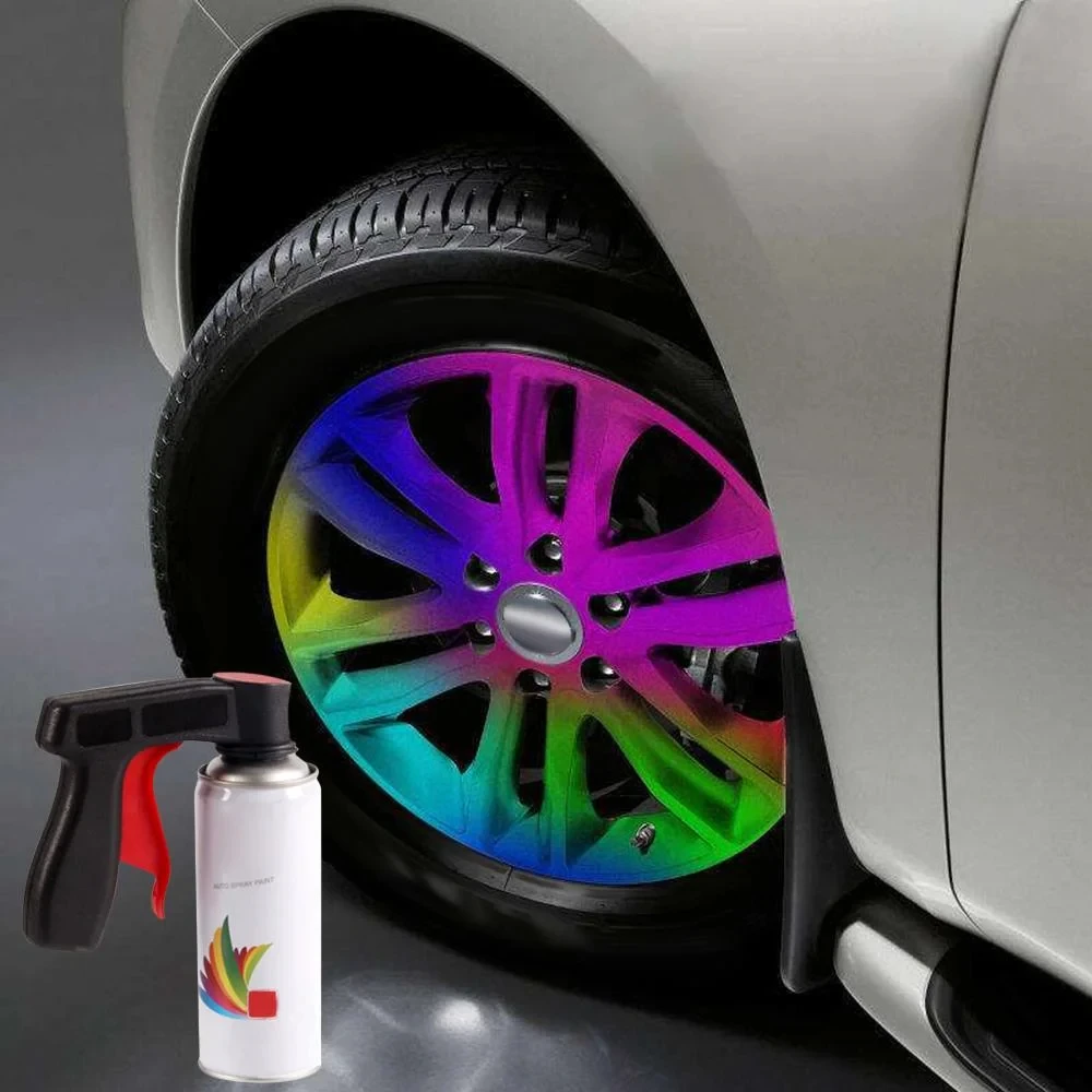 Car Polishing Paint Spray Gun Adaptor Universal Instant Aerosol Trigger Handle with Full Grip Lock Car Painting Spray Gun Tools