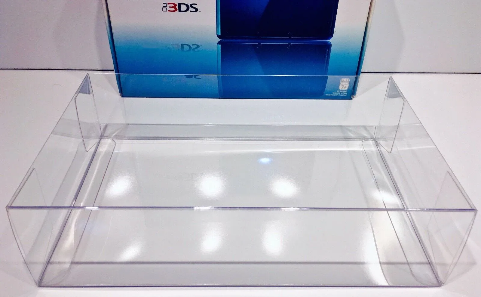 1กล่อง Protector NINTENDO 3DS คอนโซล NTSC ขนาดเท่านั้น! ตรวจสอบขนาด!