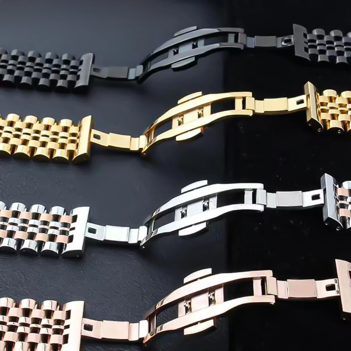 حزام معدني لساعة سامسونج جالاكسي 8 40 مللي متر 44 مللي متر سوار ساعة من الفولاذ المقاوم للصدأ سوار كوريا لساعة سامسونج 8 الكلاسيكية 46 مللي متر