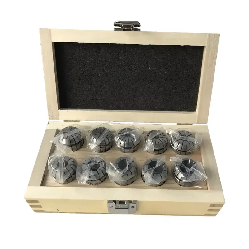 Metric Size ER Chuck Kit Basic Machine Accessories for CNC Lathe Milling Tool Holder Collet Set Precision Machining Parts