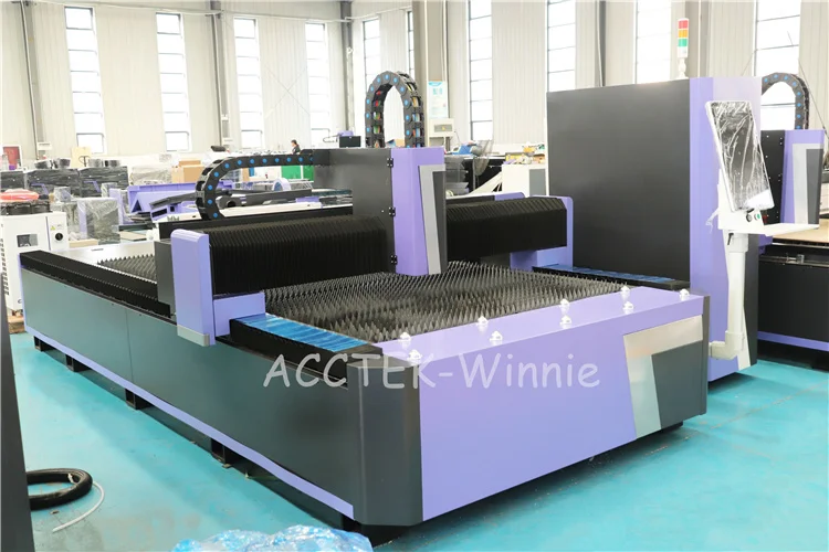 1000w 2000w 3000w Fiber Laser Cutting Machine High Accuracy Stainless Steel Iron Laser Cutting Machine