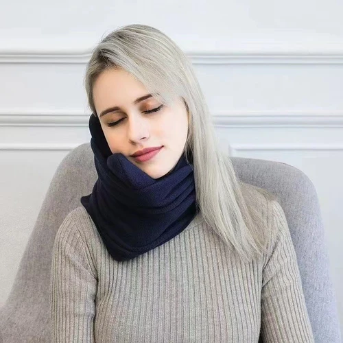 메모리폼 목 지지대 여행 베개, 세척 가능한 목 지지대 쿠션, 비행기 기차 및 자동차 수면 베개, 신제품 