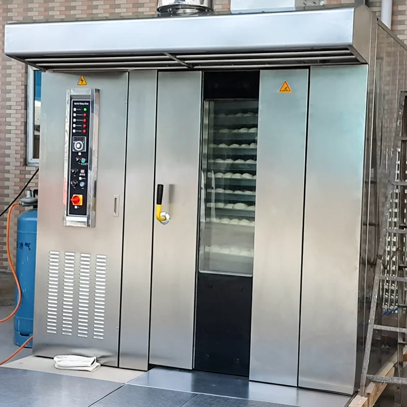Convection Countertop Oven, Large Capacity Rotary Baker, Commercial Grade for Bread Pizza Roast Chicken