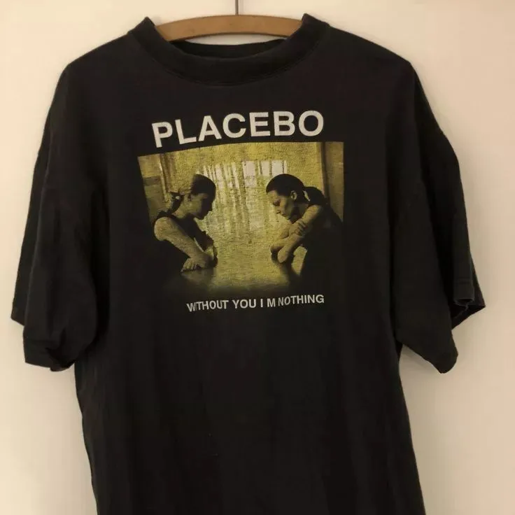 

Album Placebo Band Black Cotton Size To 5XL Shirt Gift For Fan KK102