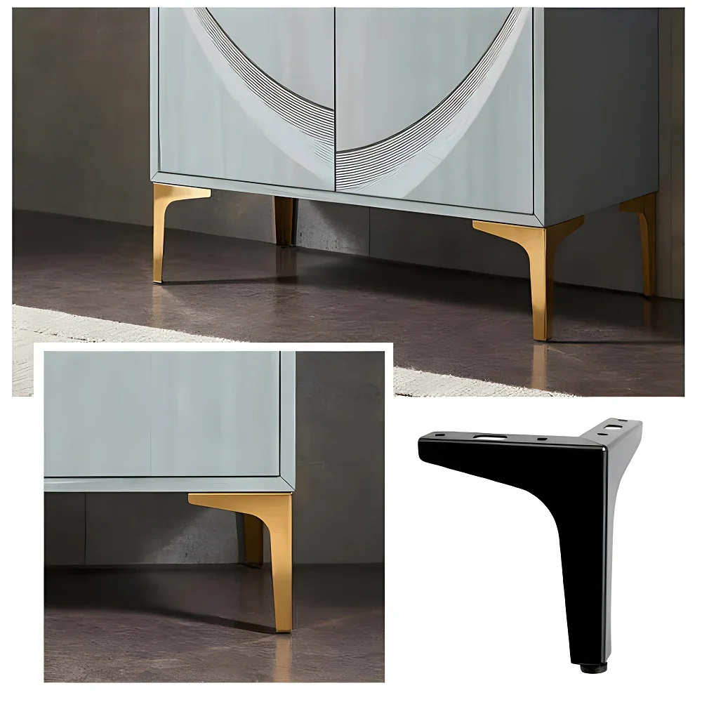 

4 шт., металлические ножки для шкафа