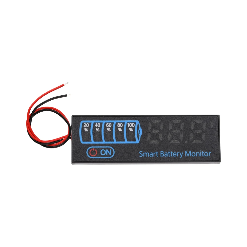 DC 7-40V LED Batteriekapazitätsanzeige Leistungsanzeigepanel Lithium-Blei-Säure-Batteriekapazität Spannungsmessgerät Modul – Detail 27