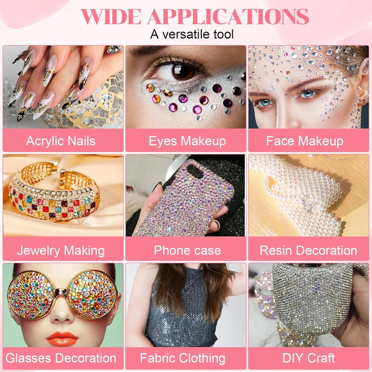 Nail Art Supplies Travel Case - Premium Portable Kit