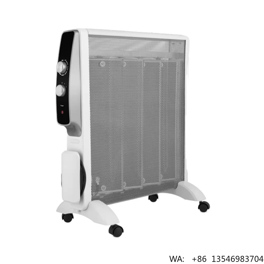 Portable Electric Mica Radiator Convection Heater 1000/2000W Infrared Heater for Home Use-for Bedroom and Bathroom