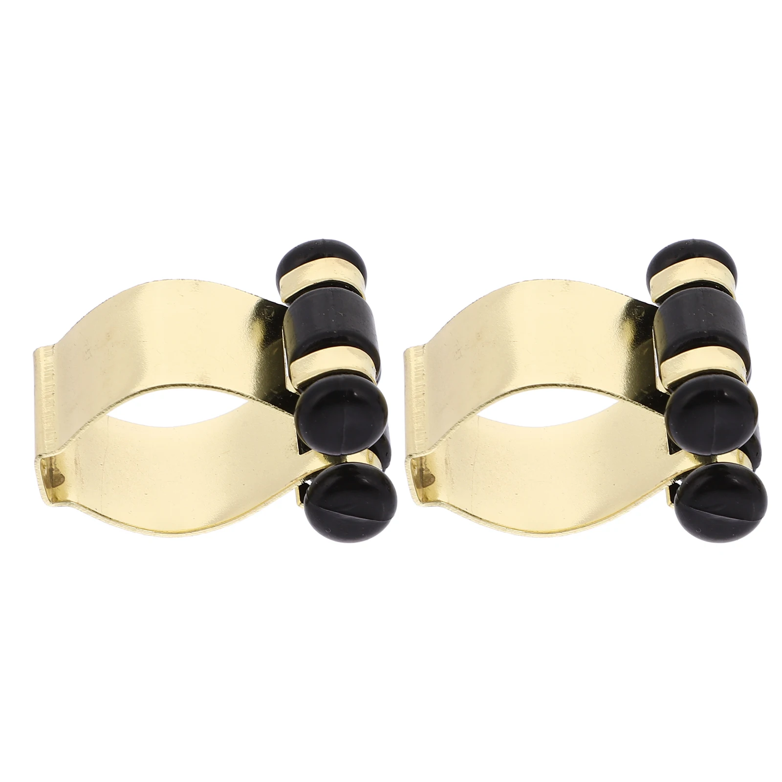

2pcs Metal Clips for Wall Fishing Holders Pole Racks Storage Clamps Medium Yellow Fishing Rod Clamp Practical Sturdy