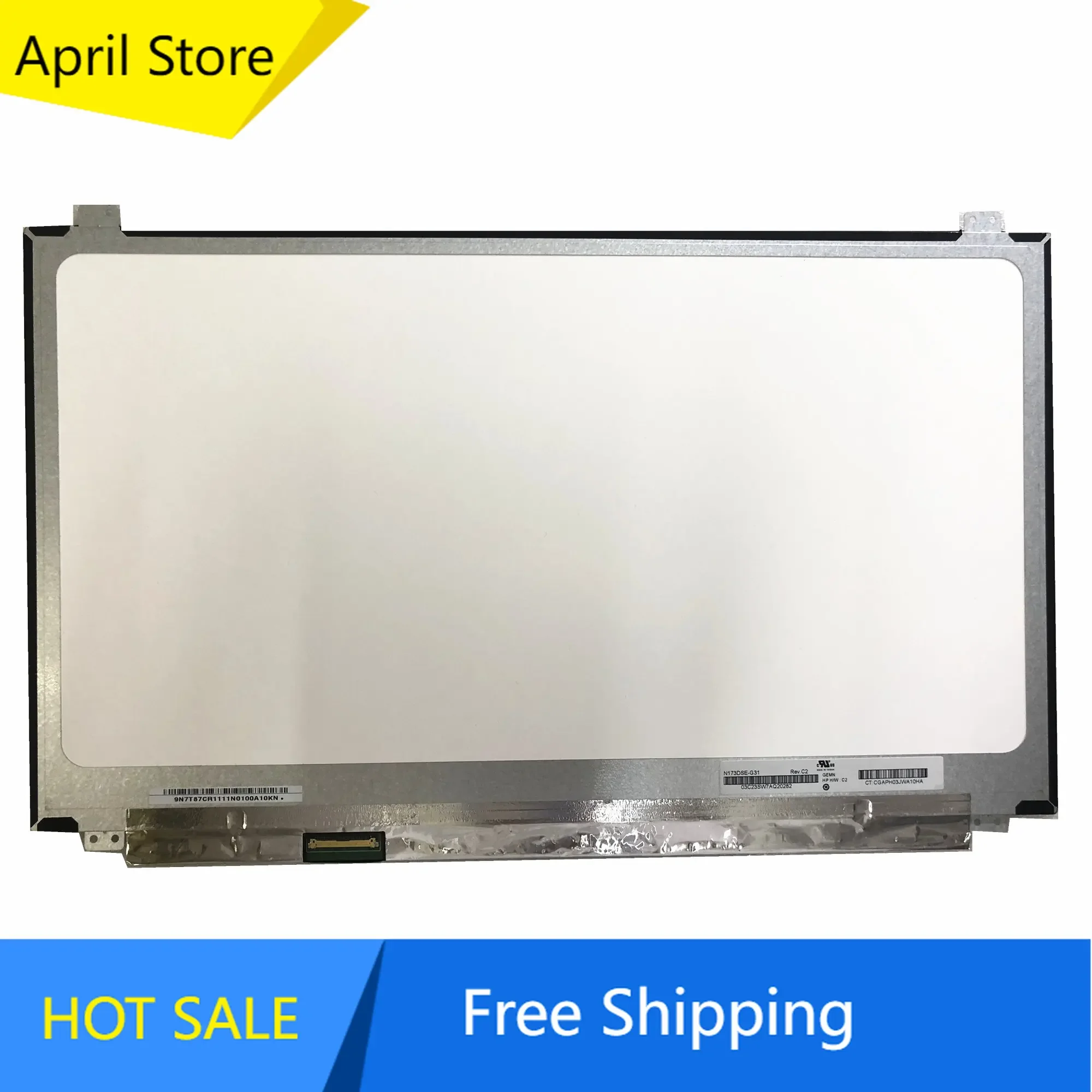 

N173DSE-G31 N173DSE G31 17.3'' Laptop LCD Screen Display Panel 3840*2160 EDP 40 Pins 100% Adobe RGB