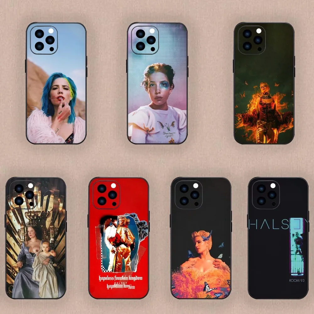 H-Halsey Singer Phone Case For Samsung A53 A55 A52S A70 A22 A71 A80 Black Case