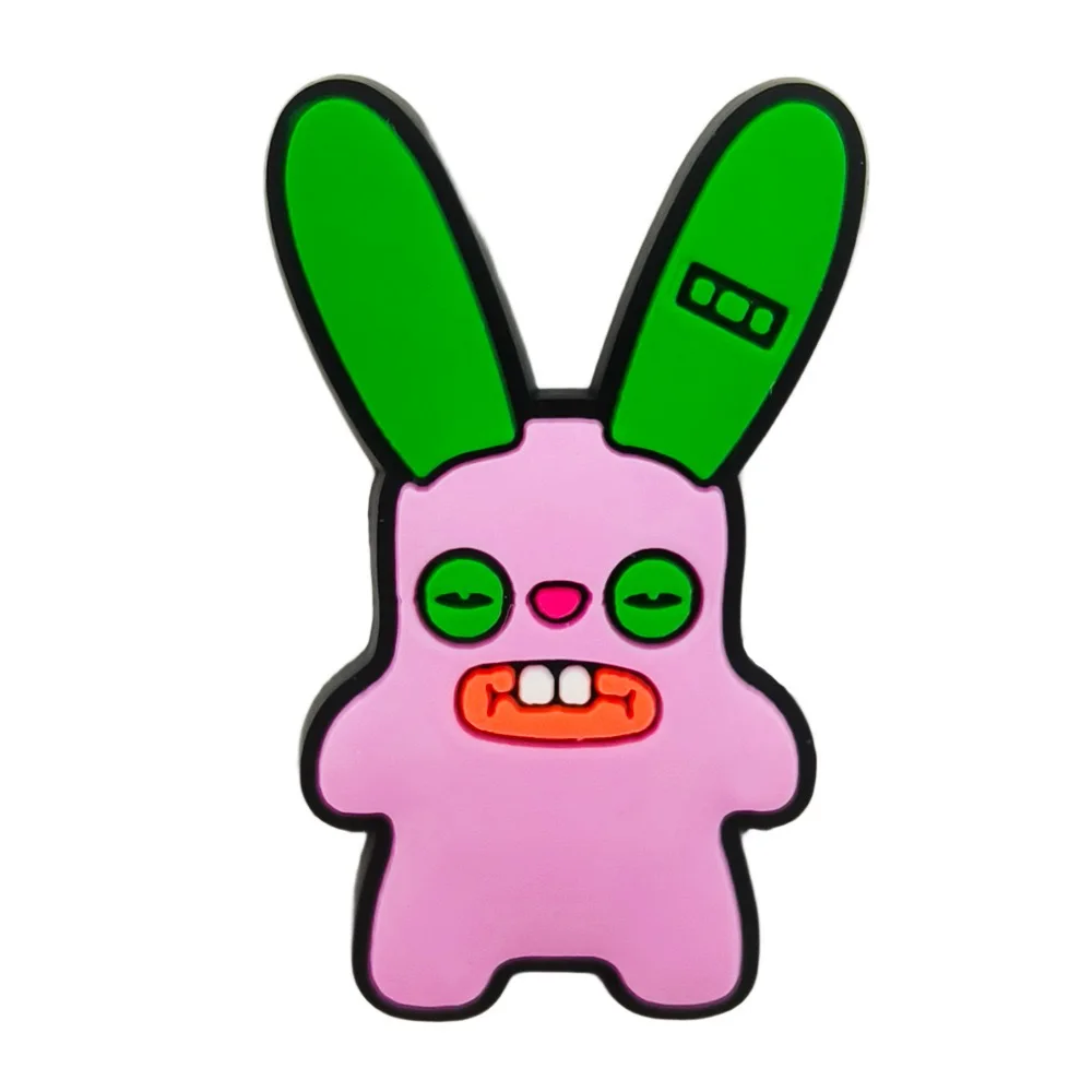 12/50 Stück Fuggler Monster Schuh Charms Cartoon Zähne Monster Schuhe Dekoration Zubehör Schnalle DIY Clogs Sandale Armband – Detail 6