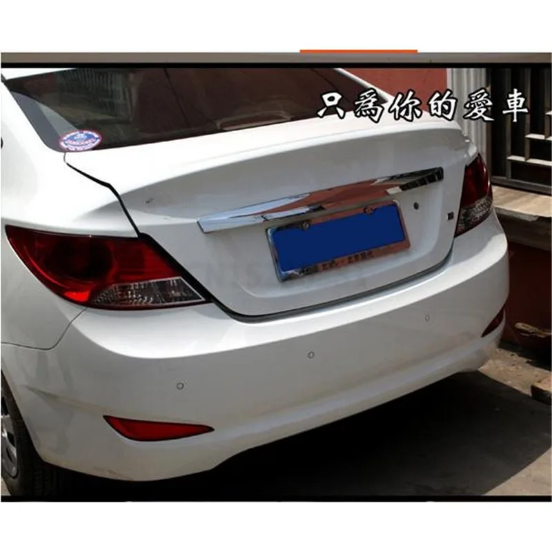 ABS Chrom Heckklappenverkleidung für 2010–2011–2016 Hyundai VERNA/Solaris 4dr