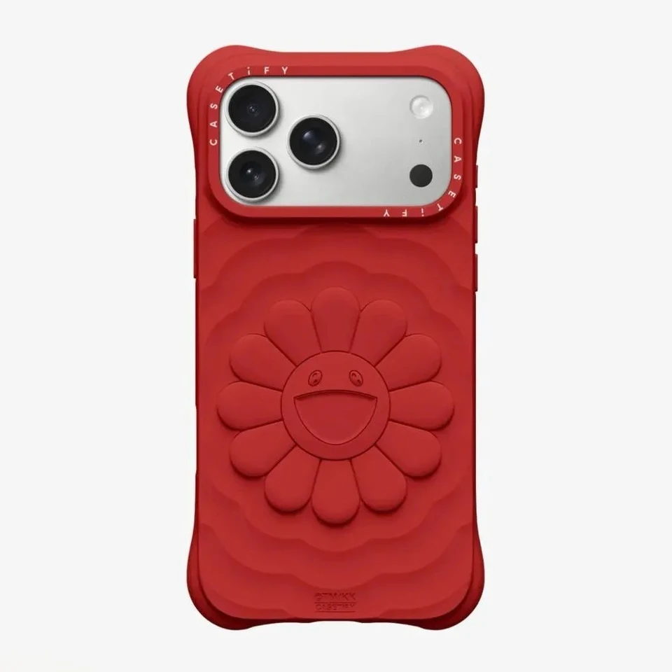 CASETiFYと村上隆のコラボレーション「花咲くシリーズ」リップルケース