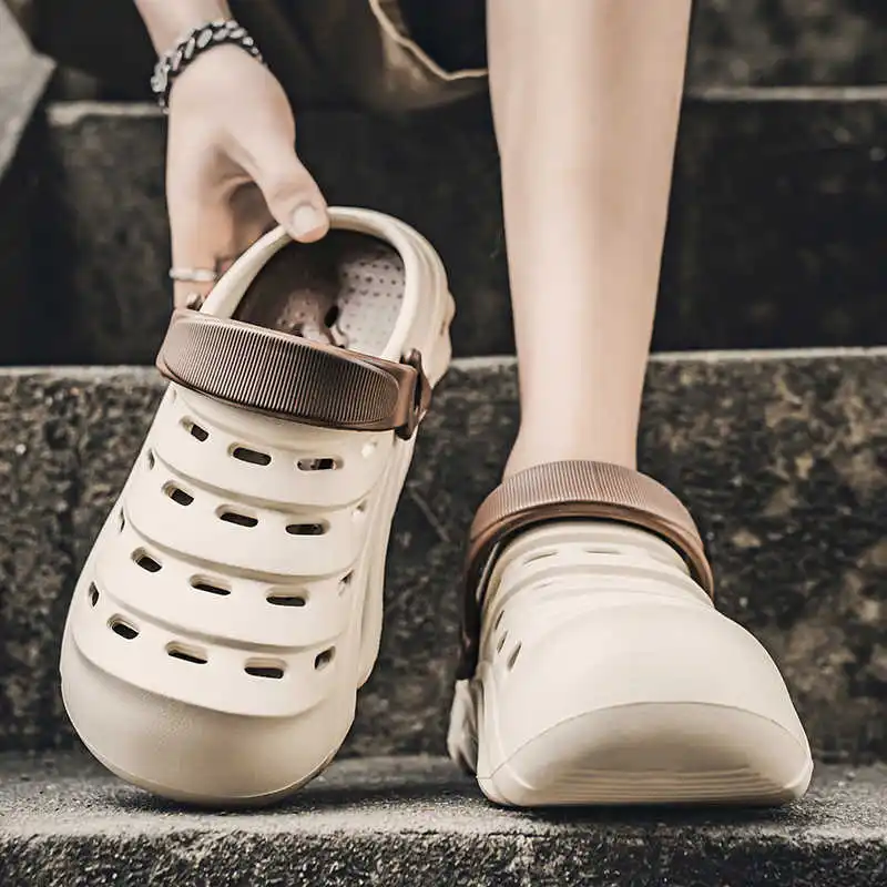 

Drawstring Open From The Back Men Golf Novelty Slippers Shoes Red Sandals Sneakers Sport Leisure Cheaper Affordable Price