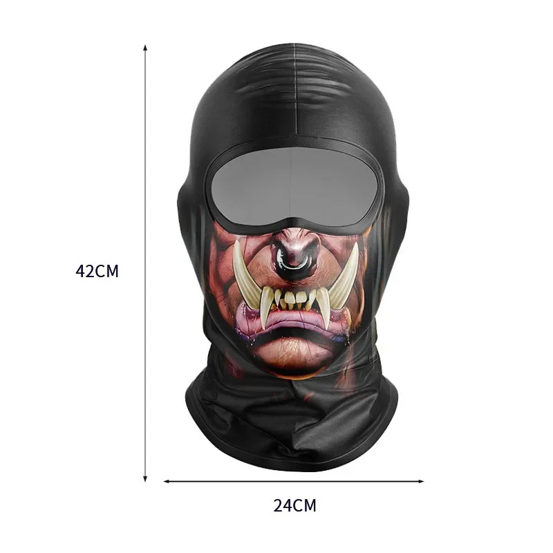 Winter Warme Bivakmuts Chimpansee Mascara Fietsmuts Motorfiets Gezichtsbescherming Ski Masker Snowboard Helm Liner Hoed Schedel Hoofd Cover