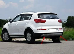 Stainless Steel Front and Rear Bumper Protector Skid Plate Cover Fit For Kia Sportage R 2015-2017 Car Styling Anti-Collision