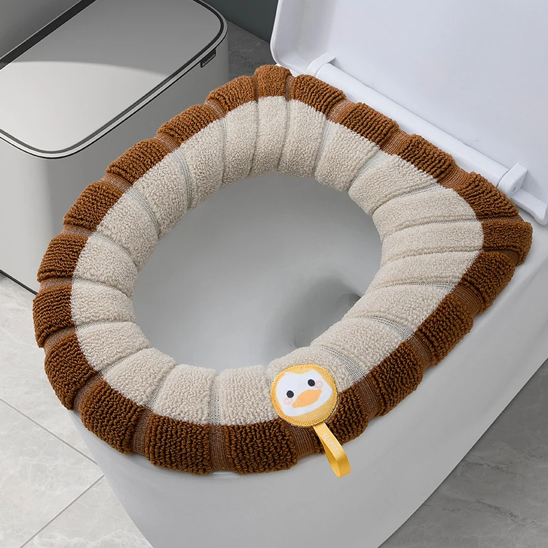 Thickened Toilet Seat Cover Bathroom Products Can Be Removed Washed Toilet Seat Cover Four Seasons Universal Heated Seat Cushion