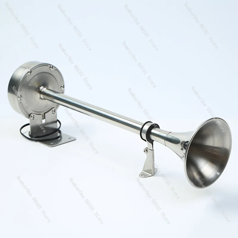 Air pump car horn 150DB double tube stainless steel air horn large truck whistle air horn