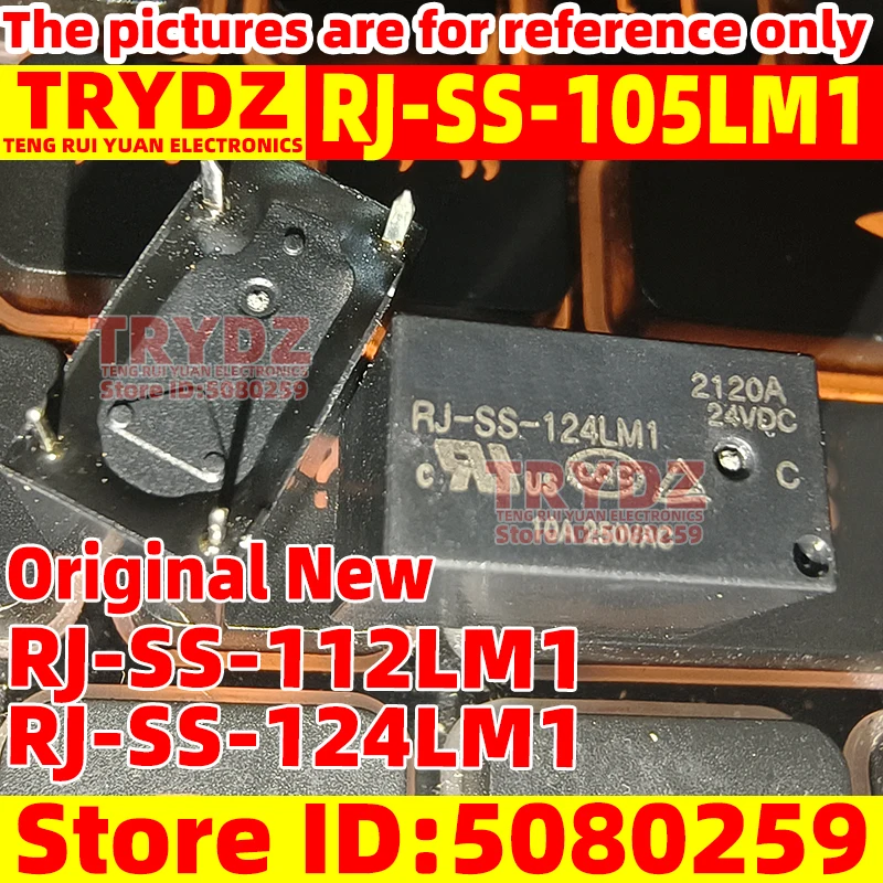 20-5pcs Y32F-SS-105LMH pergantian RJ-SS-105LM1 asli/Y32F-SS-112LMH pergantian RJ-SS-112LM1 16A 250VAC / RJ-SS-124LM1