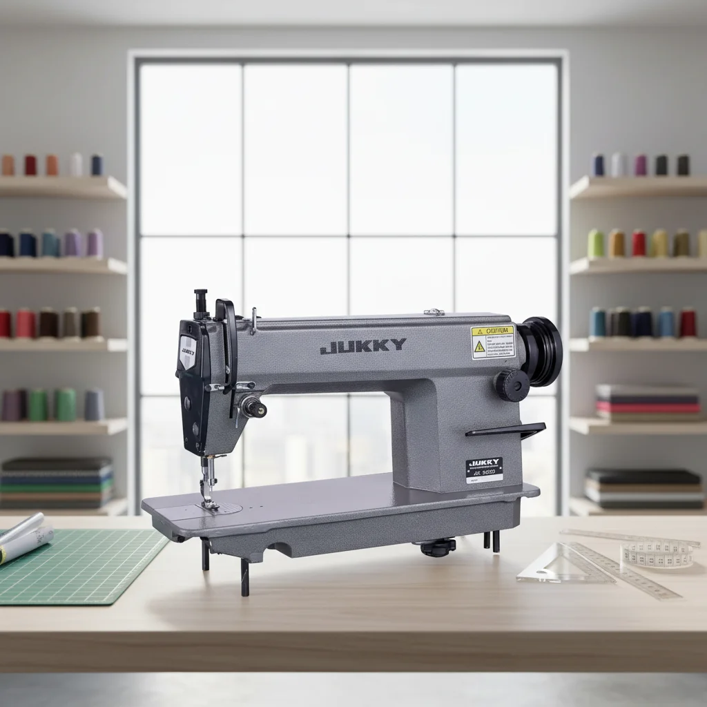 JK-5550 Single Needle Lockstitch High Speed Flat-Bed Industrial Sewing Machine 550W Servo Motor Garment New High Quality