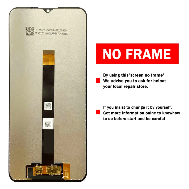 High Quality For Motorola One Fusion LCD Display Screen Touch Digitizer Assembly For MOTO One Fusion LCD XT2073-2 Display Frame