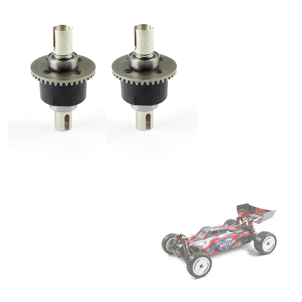 2Pcs Metal Differential Diff 104001-1930 for WLtoys 104001 1/10 RC Car Spare Parts Upgrade Accessories