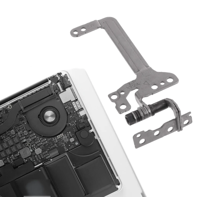 Laptop LCD Hinge Set Left+Right Scren Shaft Replacement for X512 X512F