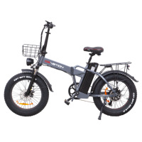 Drvetion AT20 All Terrain 1000W Folding Electric Bike 48V 20AH Battery 20 inch Fat Tire Disc Brake Electric Bicycle 45km/h Speed