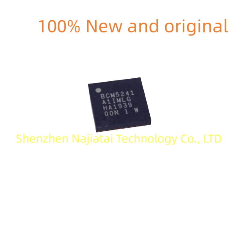 

10 шт./лот 100% новый оригинальный микросхема BCM5241 A1IMLG QFN32