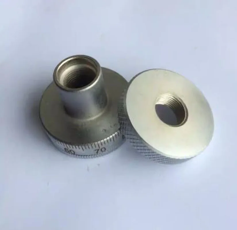 1Set fine adjustment scale B161+2 For Rocker Arm Vertical gun tower milling machine Machine nose Head Up Down Feed  Accessories