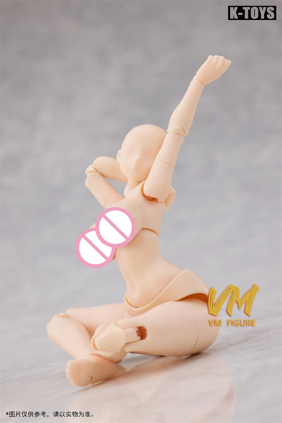 K-Toys KT02 Scala 1/12 Stile Anime Giapponese Seni Super Grandi Curvy Corpo Femminile 6 "Flesibile Soldato Action Figure Modello Bambola Giocattolo