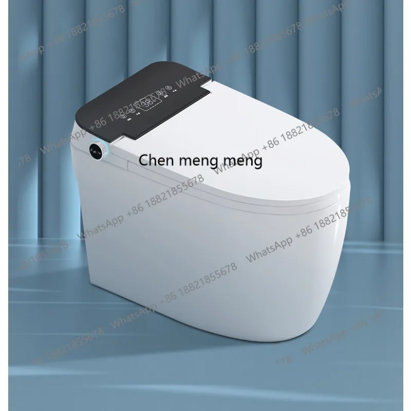 

Smart toilet waterproof, no water pressure limit, large punch, automatic clamshell toilet, siphon type, fully automatic