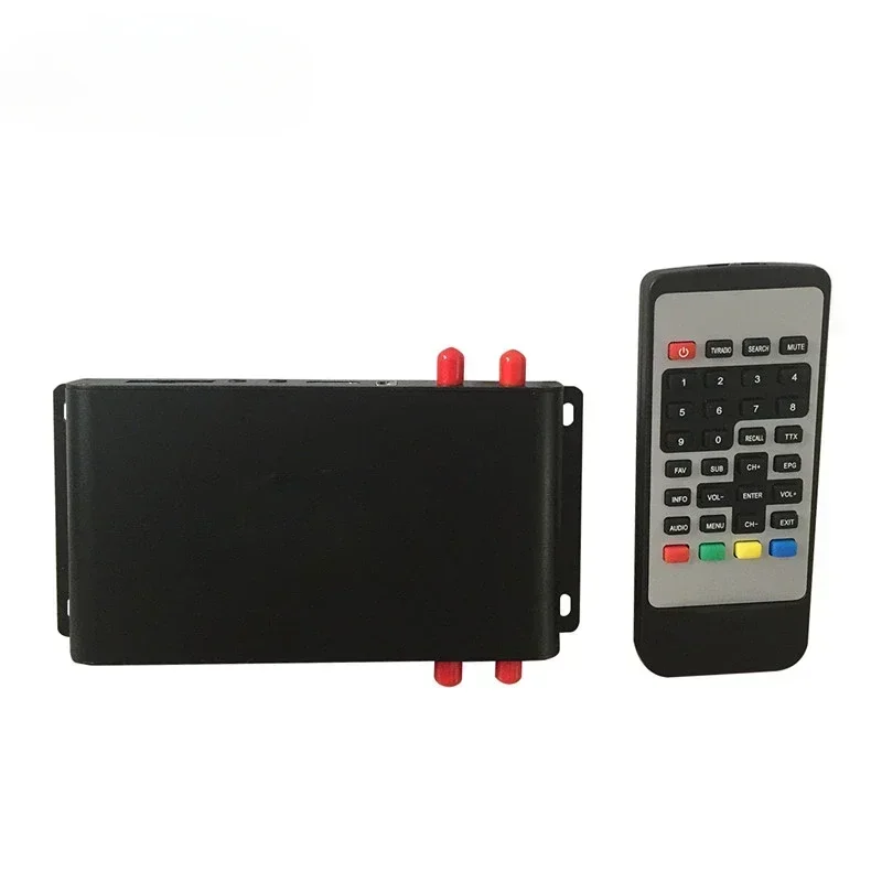 dvb-t2 car tuner high speed mobile car digital tv receiver h.264 mpeg2/mpeg4 car dvbt2 digital tv tuner