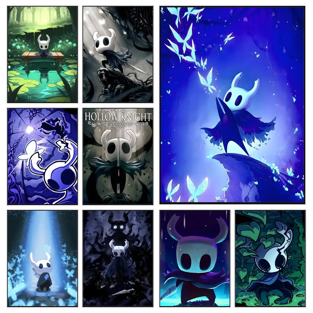 Indie Game H-hollow Knight Poster Modern Luxury Wall Poster Home Decor Space Enhancer