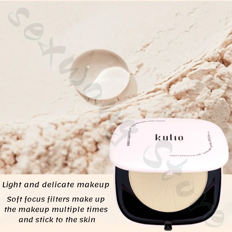 La polvere per il trucco con protezione solare è duratura e non facile da rimuovere. Polvere per trucco e stick in polvere impermeabile e resistente al sudore