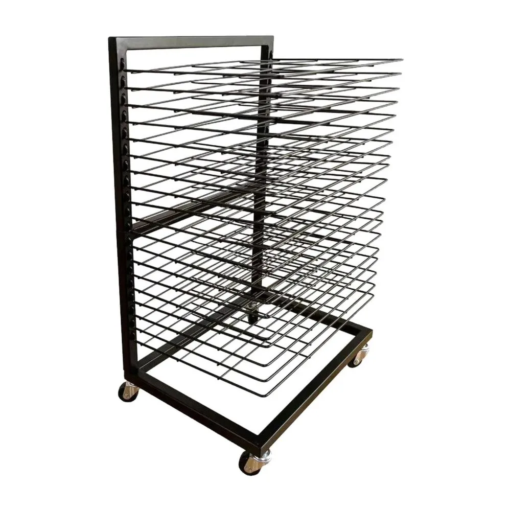 Paint Drying Rack Art Storage Display Stylish Stack Holds A3 Size Artwork Organizer Canvas Rack for Sketches Drawings