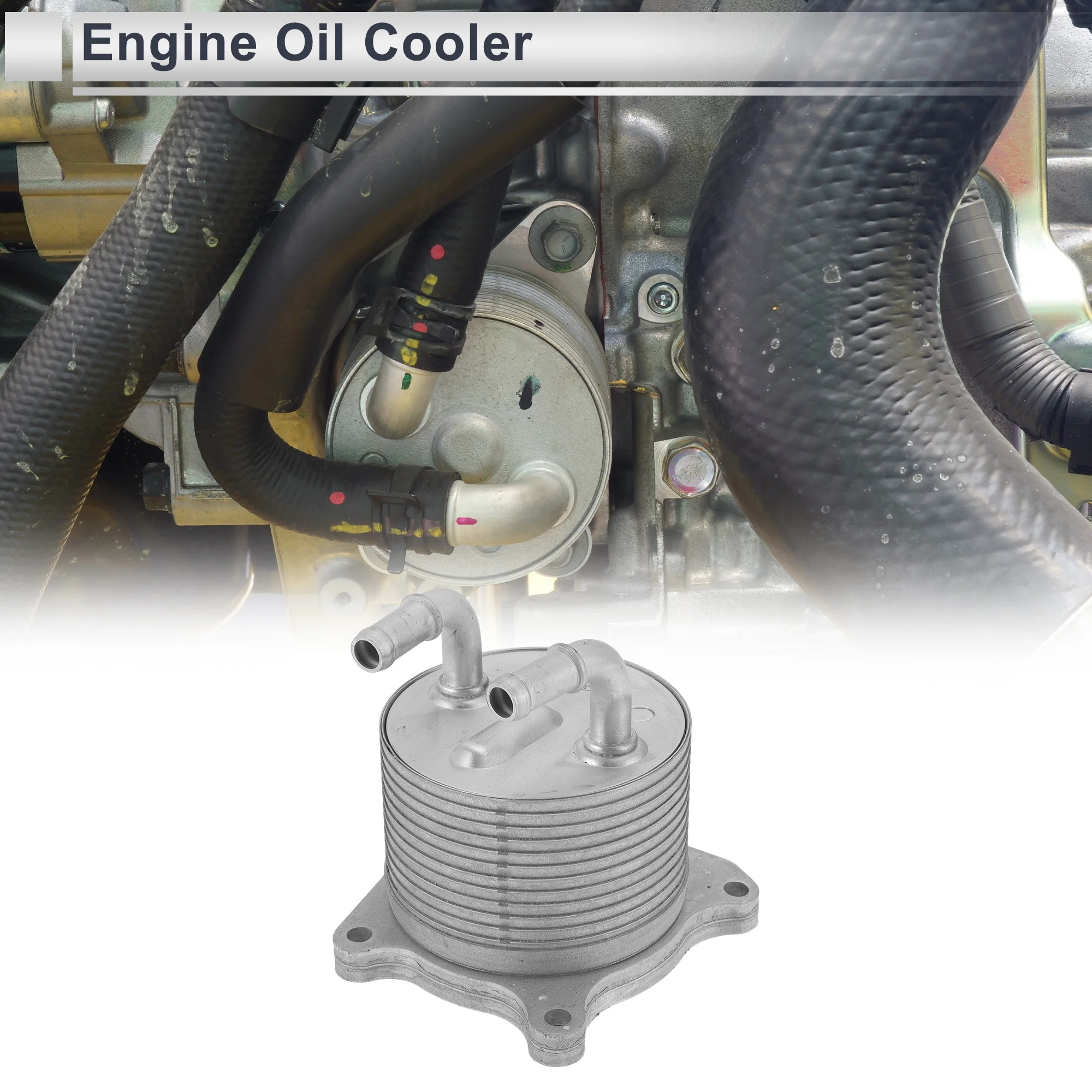 

Масляный радиатор двигателя UXCELL для Mitsubishi Outlander 07-11 No 2920A017, транс-охладитель, 1 шт.