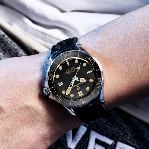 Imagen 2 del producto 2025 nuevo diseño PAGANI 007 relojes mecánicos para hombre, reloj automático NH35 de lujo superior para hombre, reloj resistente al agua con espejo de zafiro AR