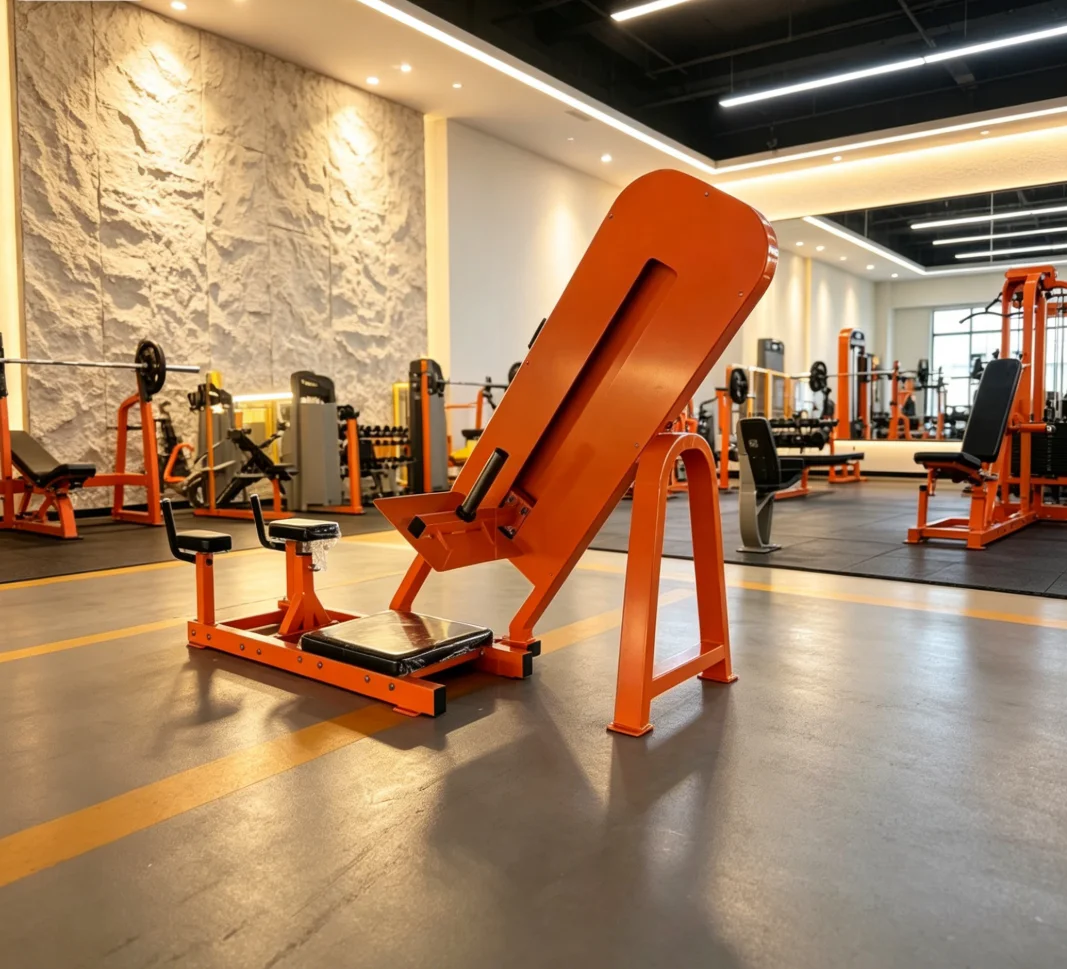 %a- Hot Selling Commercial Glute Kickback Machine Hip Thrust Machine for Glutes Workout,leg & Butt Builder