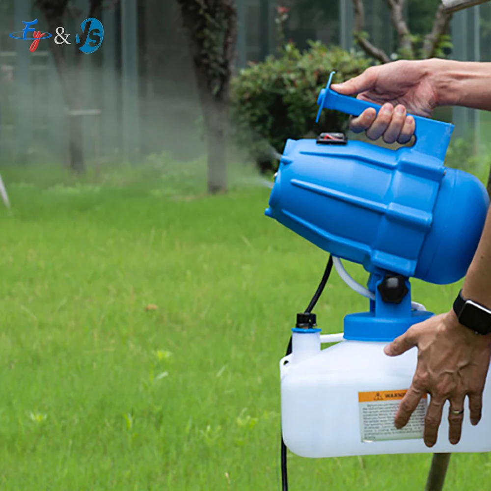 

5L Portable Electric ULV Fogger Sprayer 3-Hole Ultra Low Volume Aerosol Disinfection Machine for Home Office Place Sterilization