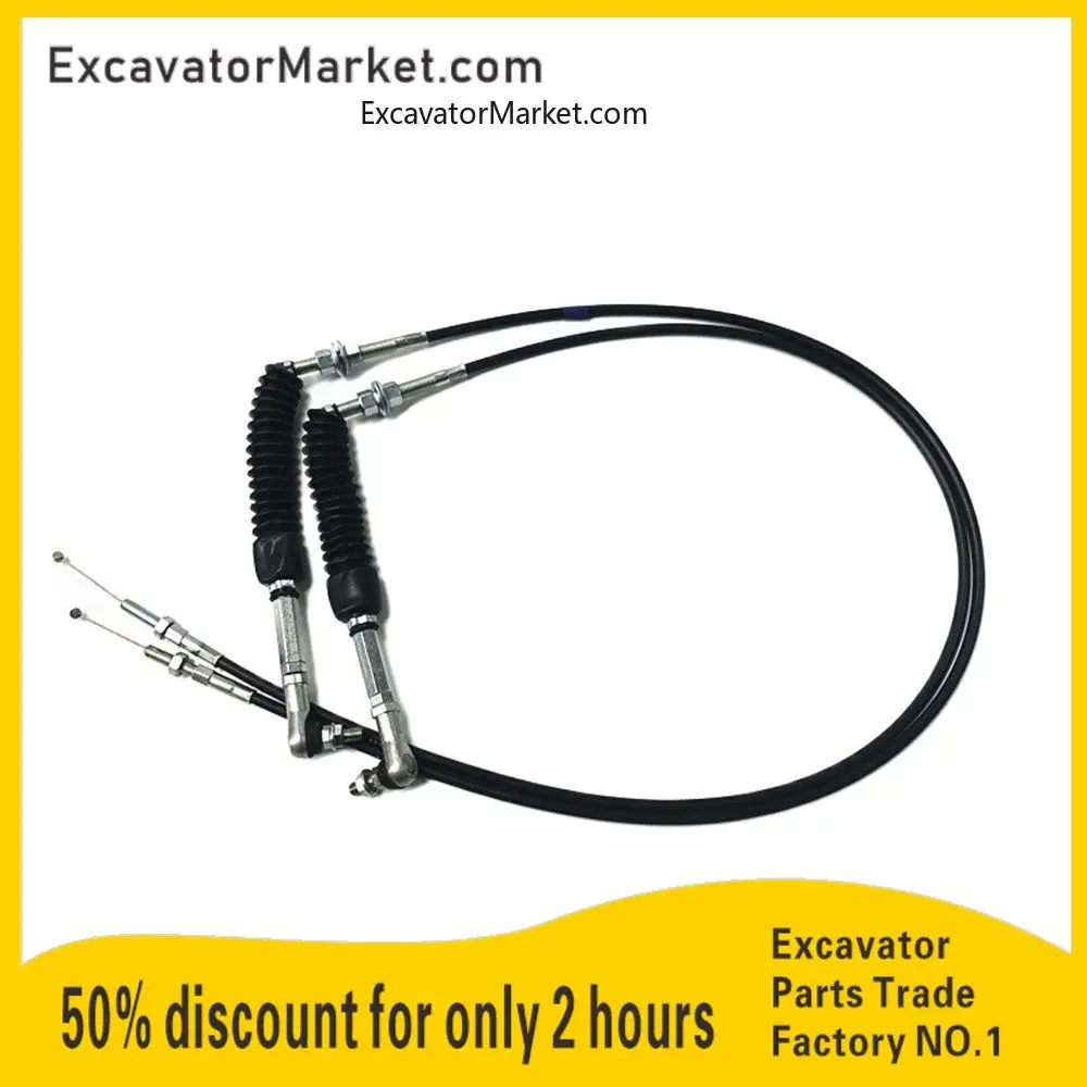 

Excavator Accessories Accelerator Cable Flameout Cable (double Line) Cable For CATERPILLAR CAT320B/C/D Excavator Accessories