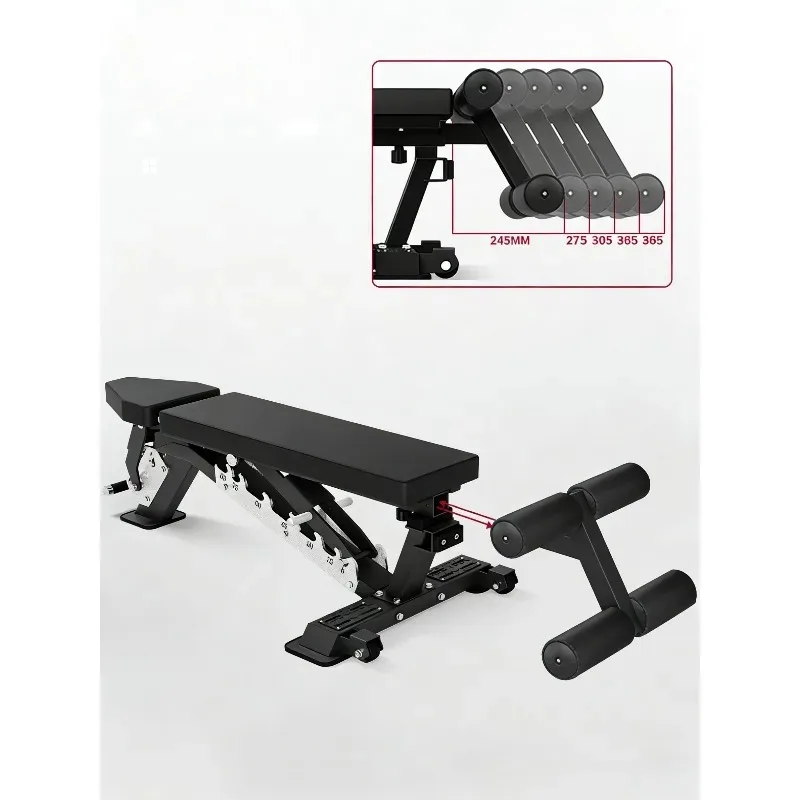 

New Home Dumbbell Bench Professional-Grade Commercial Fitness Chair Multi-Function Abdominal Sit-Up and Sit-Down Bench