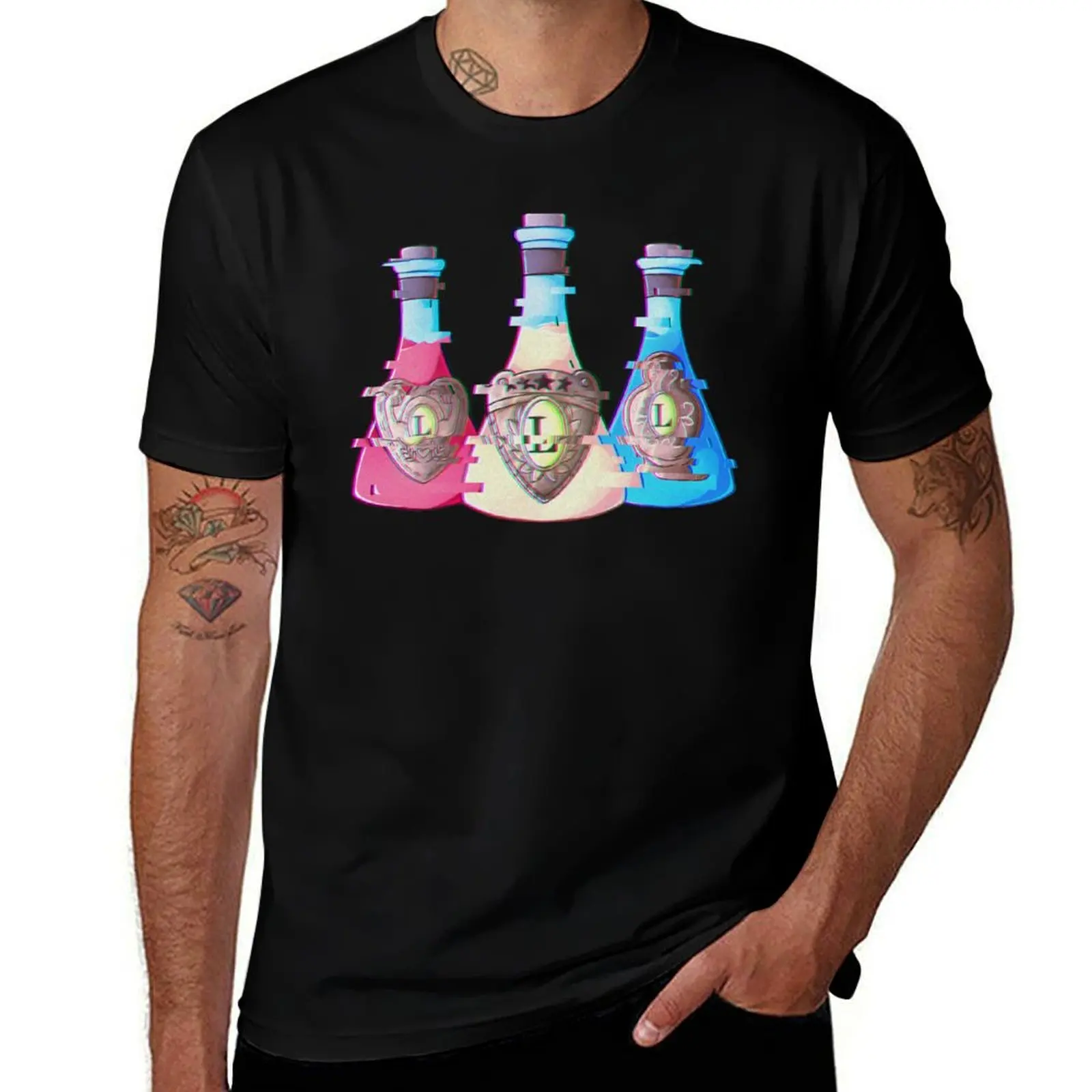 Bioshock Infusions (tear) T-Shirt anime figures cheap stuff cute tops mens graphic t-shirts